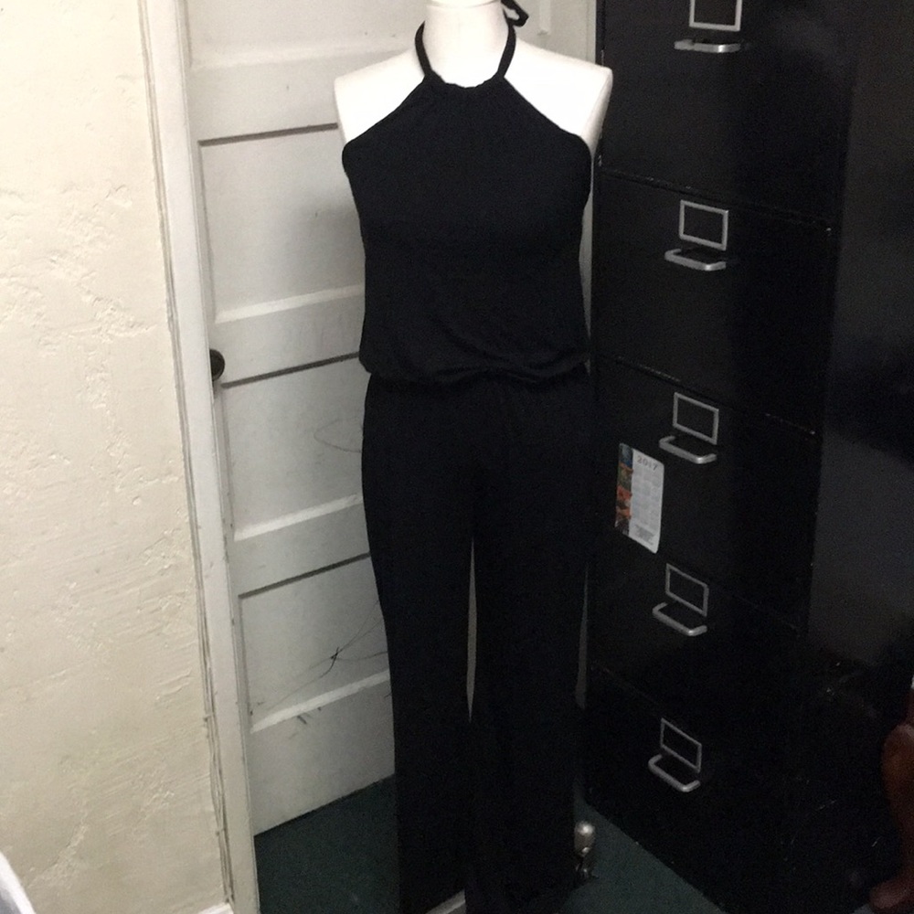 TART Jersey Knit Halter Jumpsuit